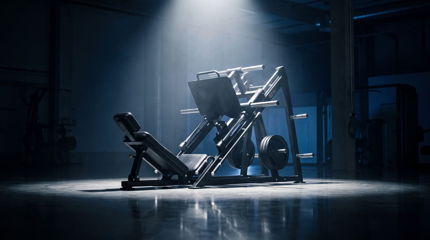 Equipo de gimnasio profesional nuevo listo para instalación y venta